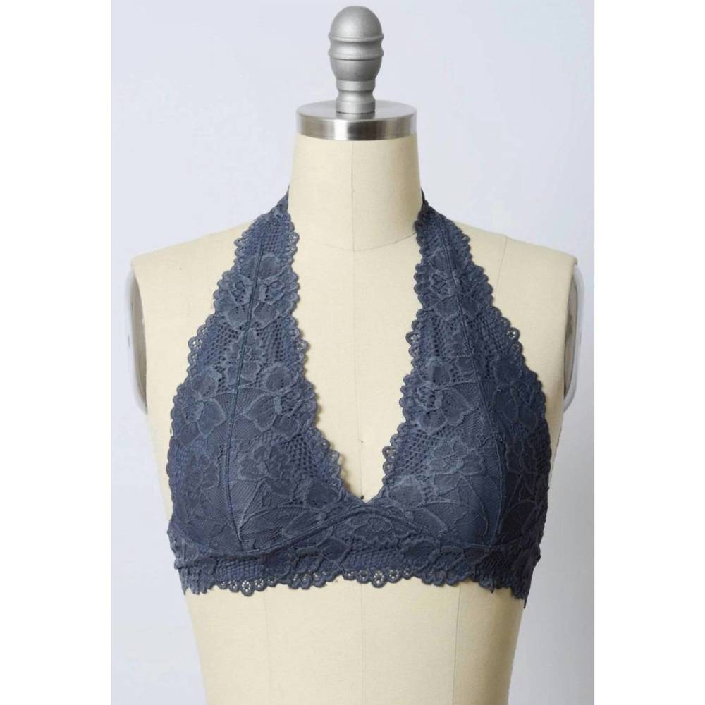 NEW LETO women's mystic bralette in grey